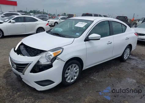 2019 Nissan Versa 1.6 Sv из США, поврежденный, VIN 3N1CN7AP6KL870492